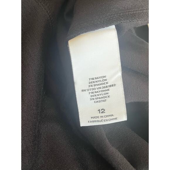 New with Tags Women's Kate Young Black cocktail party dress gold zipper Size‎ 12 - Picture 5 of 5